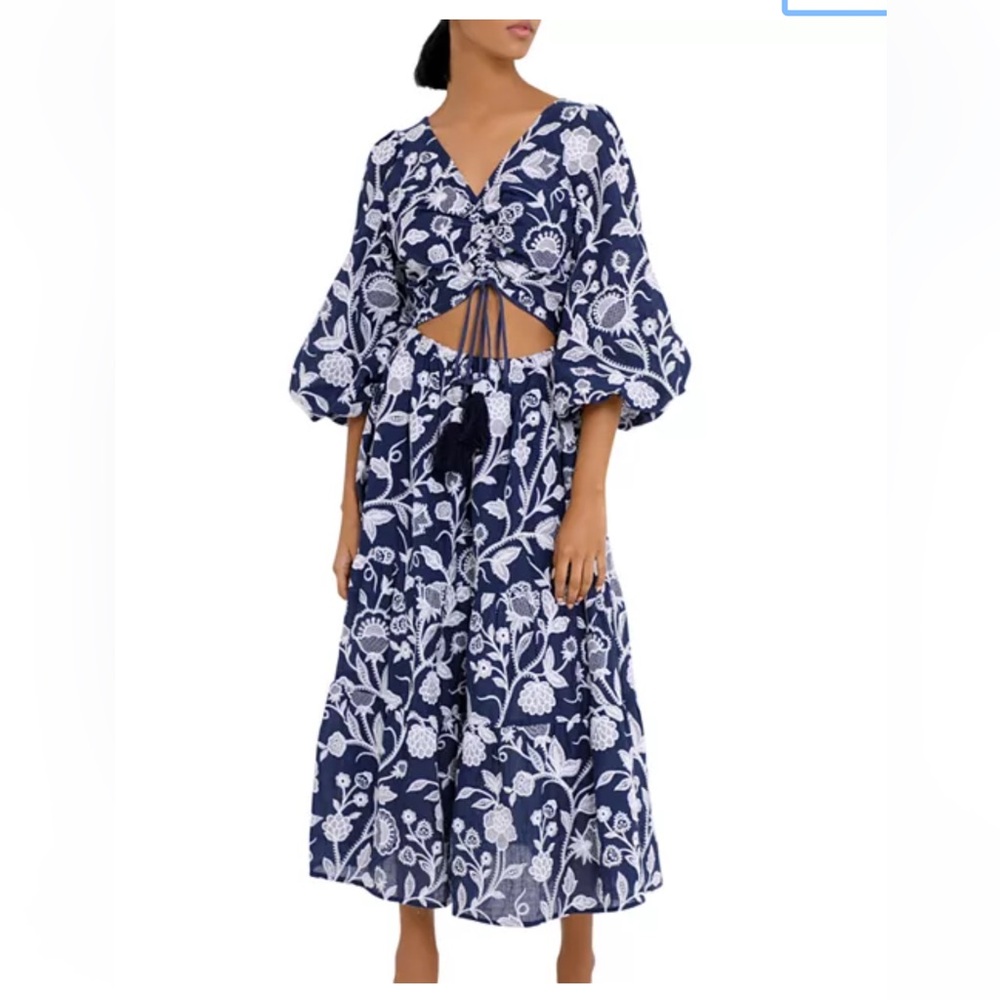 Waimari embroidered Emanuelle Dress, made in Colombia, size x-small